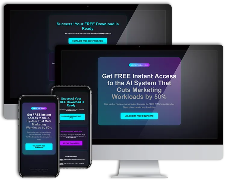 Lead Capture & Delivery Pages