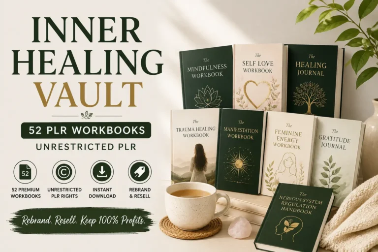 Inner Healing Vault 52 PLR workbooks review