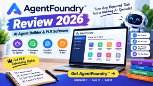 AgentFoundry Review 2026 AI Agent Builder and PLR Software